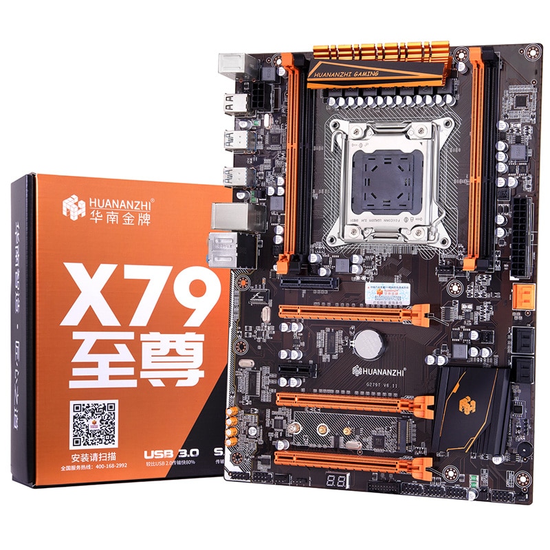 Computer Hardware Huananzhi Deluxe X79 Lga2011 Gaming Motherboard With
