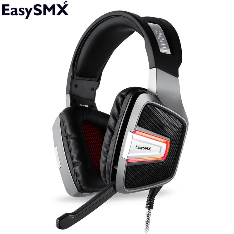 N1 3 5mm Usb Stereo Wired Gaming Headphones Game Headset Over Ear Rgb