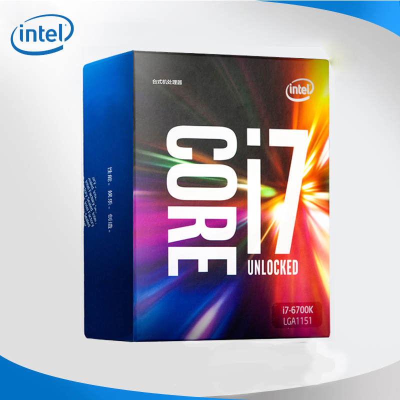 Intel NEW i7-6700K Intel Core i7 6700K sixth generation CPU LGA1151 boxed processor – The